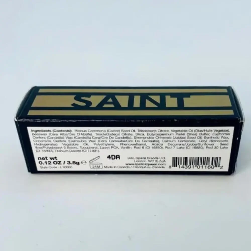 LIPSTICK QUEEN Saint ‎ "Lipstick Fire Red ~ Full Size - NIB - Picture 3 of 6